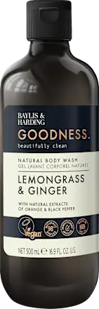 Shower gel Goodness Lemongrass & Ginger, 500 ml