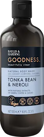 Shower gel Goodness Tonka Bean & Neroli, 500 ml