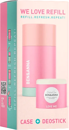 Deodorant stick Love Me Original + refill pack, 40 g