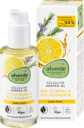 Body Oil Cellulite Lemon & Rosemary, 100 ml