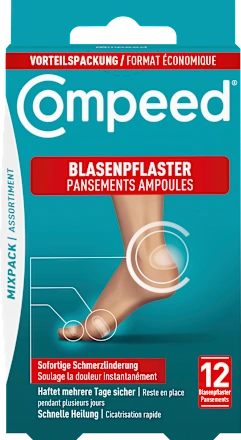 Blister plaster mix pack, 12 pieces
