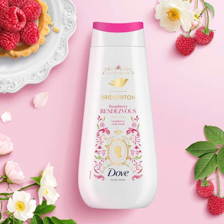 Bridgerton Raspberry Rendezvous shower gel, 225 ml - Image 5