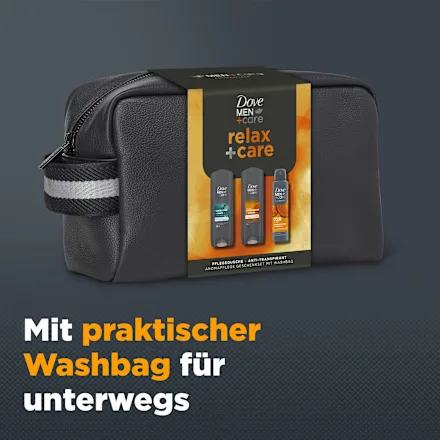 Relax + Care gift set including 3-piece cosmetic bag, 1 pc. - Image 5