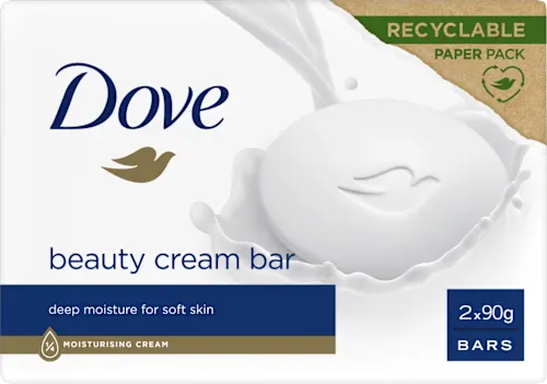 Soap bar beauty cream (2x90g), 180g