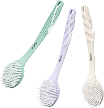 Bath brush with wheat straw, 1 pc.