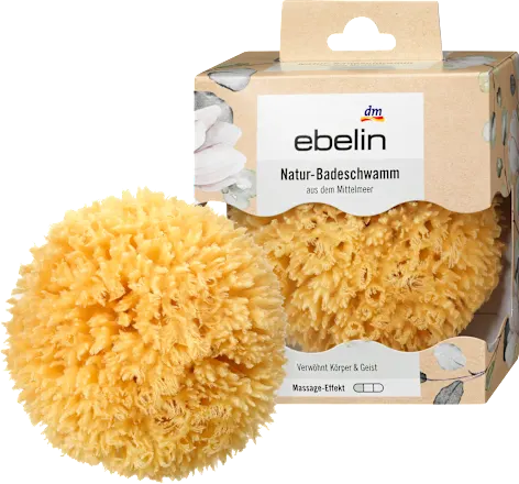 Natural bath sponge, 1 pc.