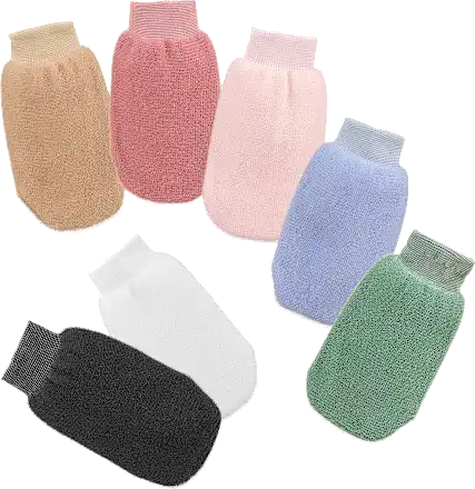 Massage and exfoliating glove mitten, 1 pc.