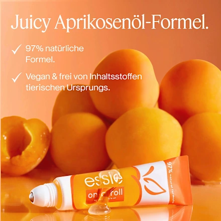 Nagelöl On A Roll Apricot Cuticle Oil, 13,5 ml - Image 3