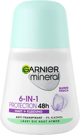 Antiperspirant deodorant roll-on Mineral Protection 5, 50 ml