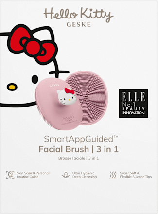 Facial Brush 3 in 1 Hello Kitty pink, 1 pc