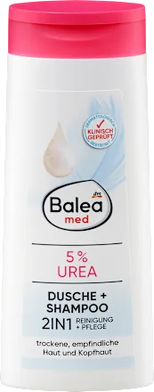 2-in-1 Shower Gel + Shampoo 5% Urea, 300 ml