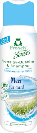 Shower gel & shampoo sensitive sea minerals "sea for you!", 300 ml