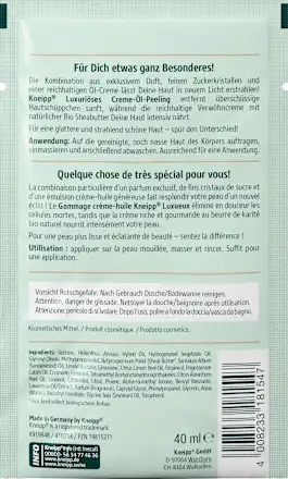 Cream-Oil Scrub Luxury, 40 ml - Image 2