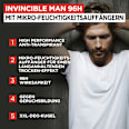 Antiperspirant deodorant roll-on Invincible, 50 ml - Image 3