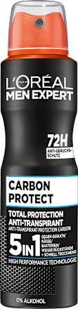 Antiperspirant deodorant spray Carbon Protect 5in1, 150 ml