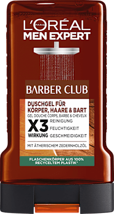 Barber Club 3-in-1 shower gel, 250 ml