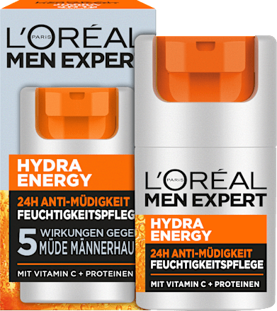 Hydra Energy face cream, moisturizer with vitamin C, 24h anti-fatigue, 50 ml
