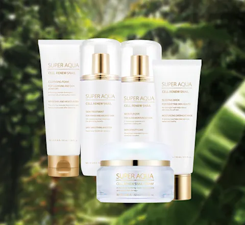 Super Aqua Cell Renew Snail cleansing foam, 100 ml