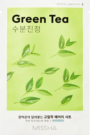 Sheet mask Airy Fit Green Tea, 1 pc