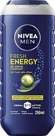 Fresh Energy 5in1 shower gel, 250 ml