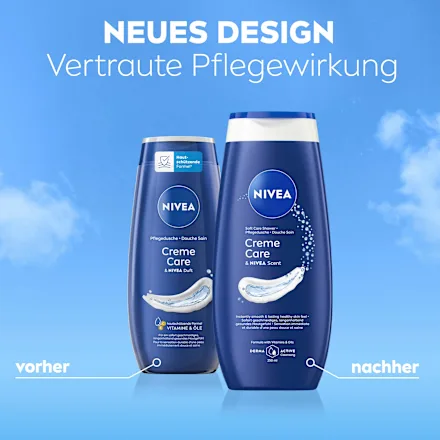 Care Shower Cream Care & Nivea Scent, 250 ml - Image 8