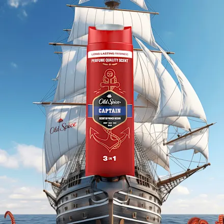 Captain 3-in-1 shower gel, 250 ml - Image 5