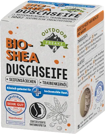 Solid shower gel with shea butter, 100 g