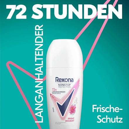 Antiperspirant deodorant roll-on Nonstop Protection Bright Bouquet, 50 ml - Image 4