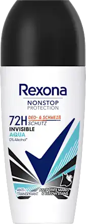 Antitranspirant Deo Roll-on Nonstop Protection Invisible Aqua, 50 ml