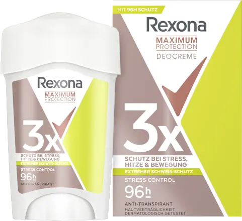 Antiperspirant deodorant cream Maximum Protection Stress Control, 45 ml