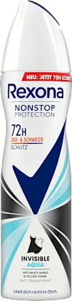 Antiperspirant deodorant spray Nonstop Protection Invisible Aqua, 150 ml