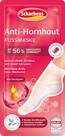 Foot mask socks anti-callus (1 pair), 2 pcs