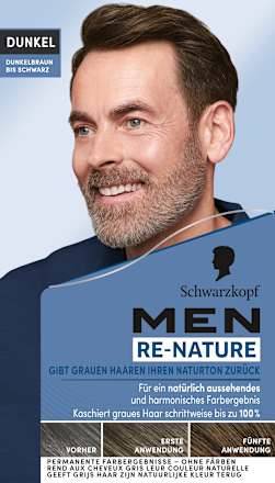 Men's Dark Hair Dye, 1 pc.