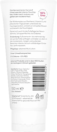 Foot cream for dry skin with urea, 100 ml - Image 5