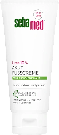 Foot cream for dry skin with urea, 100 ml
