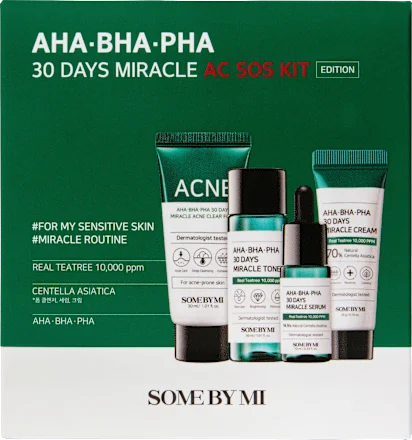 Facial Care Set AHA-BHA Miracle AC SOS Kit 4-piece, 4 units - Image 2