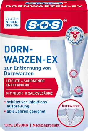 Wart remover verrucas ex, 10 ml