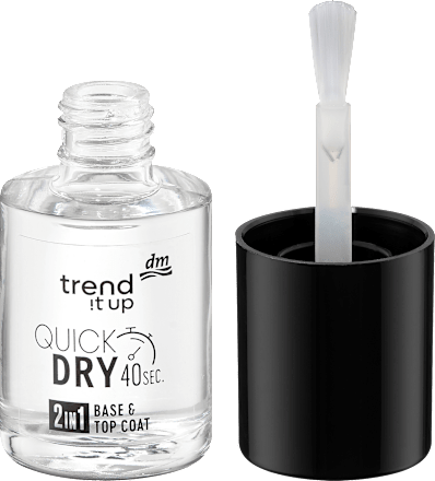 Base & Top Coat 2in1 Quick Dry, 10.5 ml