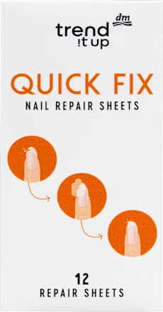 Nail Repair Quick Fix Sheets, 12 pcs