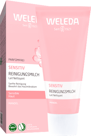 Sensitive cleansing milk almond, 75 ml