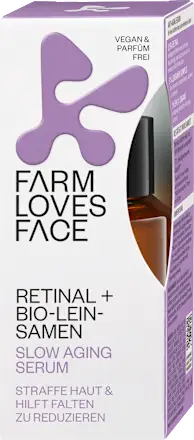 Serum Slow Aging Retinal + Organic Flaxseed, 28 ml