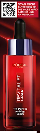 Anti-aging laser serum with tri-peptides, hyaluronic acid and vitamin C, 30 ml - Image 5
