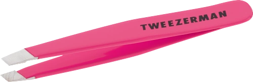 Tweezers, Mini Slant Tweezer Neon Pink, 1 pc