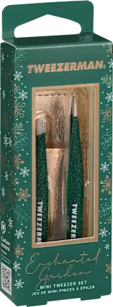 Gift set mini tweezers Enchanted Garden 3-piece, 1 pc