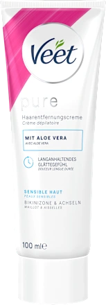 Hair removal cream for bikini and underarms, 100 ml