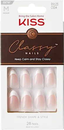 Classy Nails artificial nails, 28 pieces
