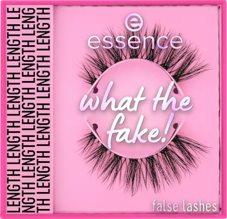 False Eyelashes Set What The Fake! 04 Dramatic Length, 1 pc