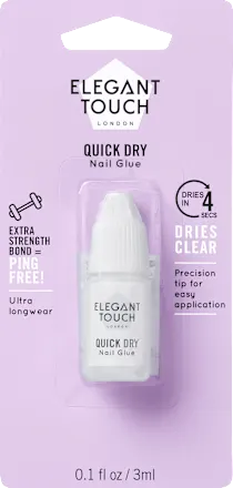 Quick Dry Nail Glue, 3 ml