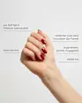 Artificial nails, soft gel press-ons cheesecake medium round, 30 pieces