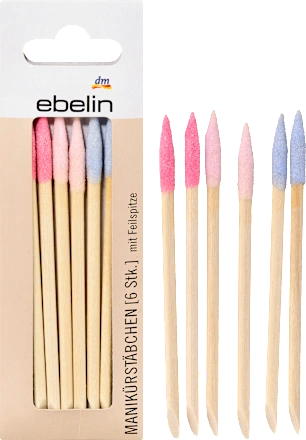 Manicure sticks, 6 pieces